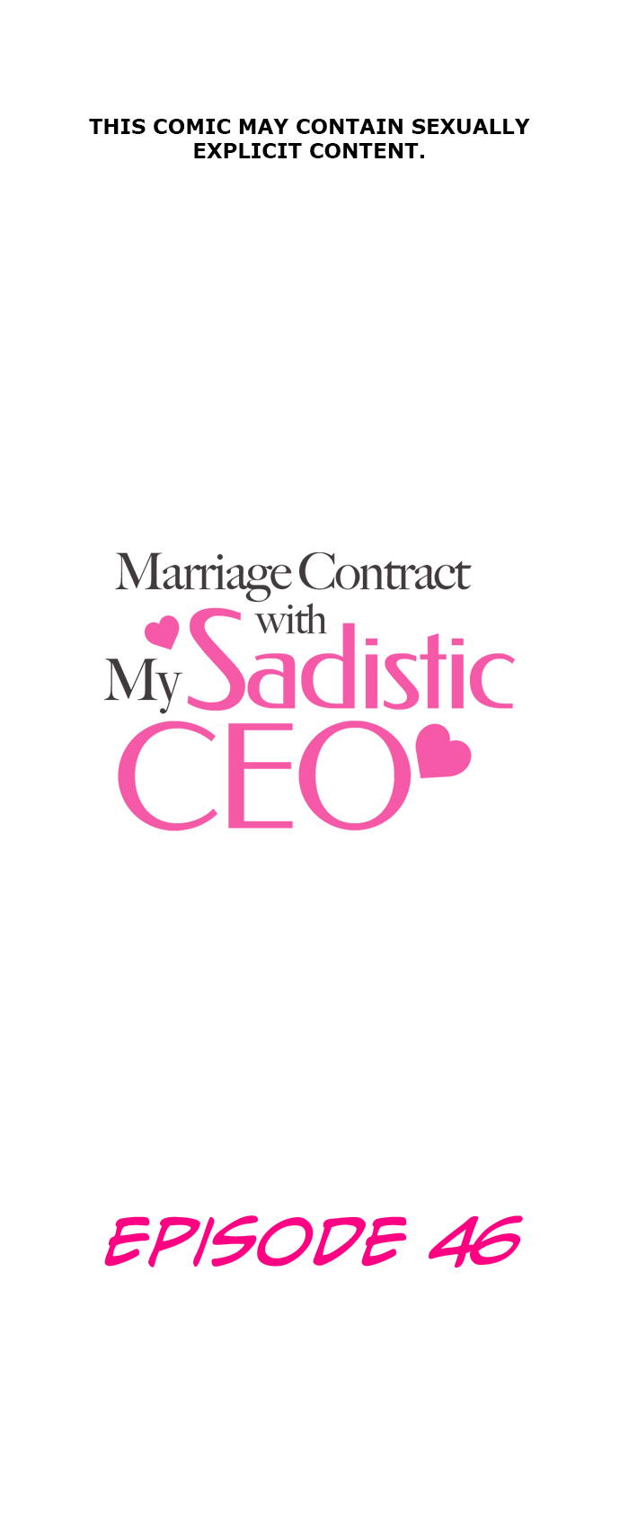 Marriage Contract With My Sadistic CEO Chapter 46 page 2 - 