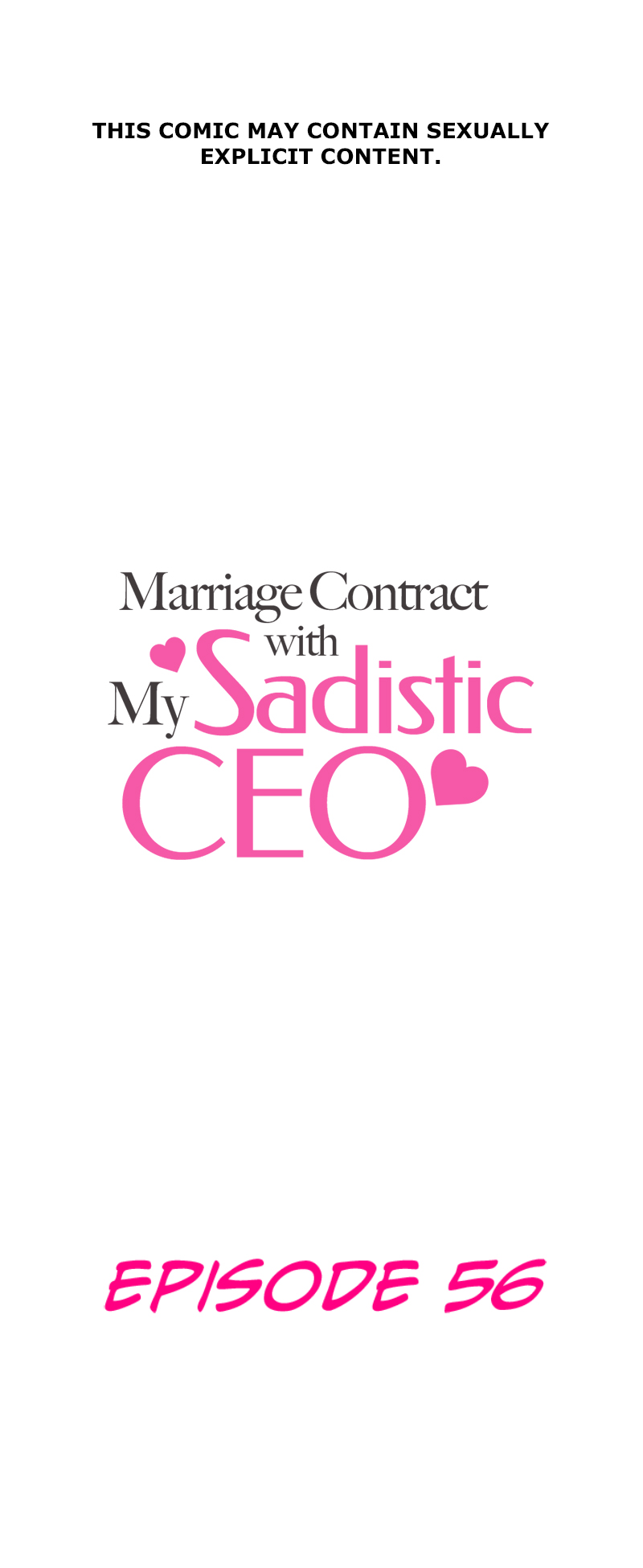 Marriage Contract With My Sadistic CEO Chapter 56 page 1 - 