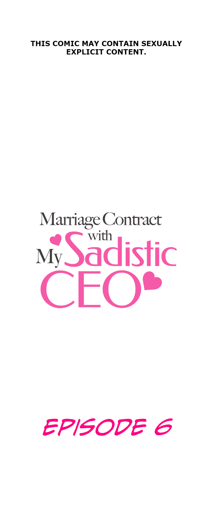 Marriage Contract With My Sadistic CEO Chapter 6 page 2 - 