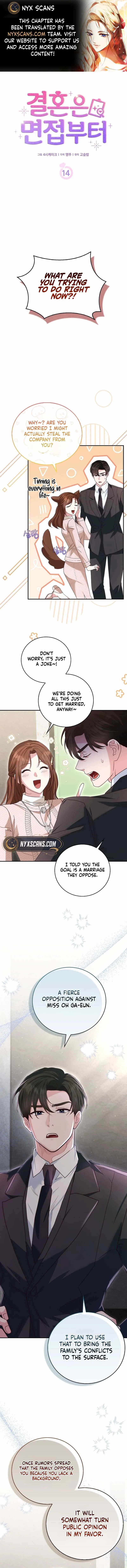 Marriage Starts with an Interview Chapter 14 page 2 - 