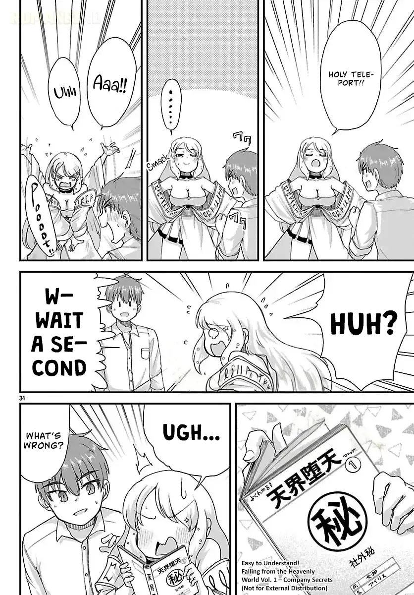 Marrying a Goddess and Living as Newlyweds in Another World Chapter 1 page 35 - 