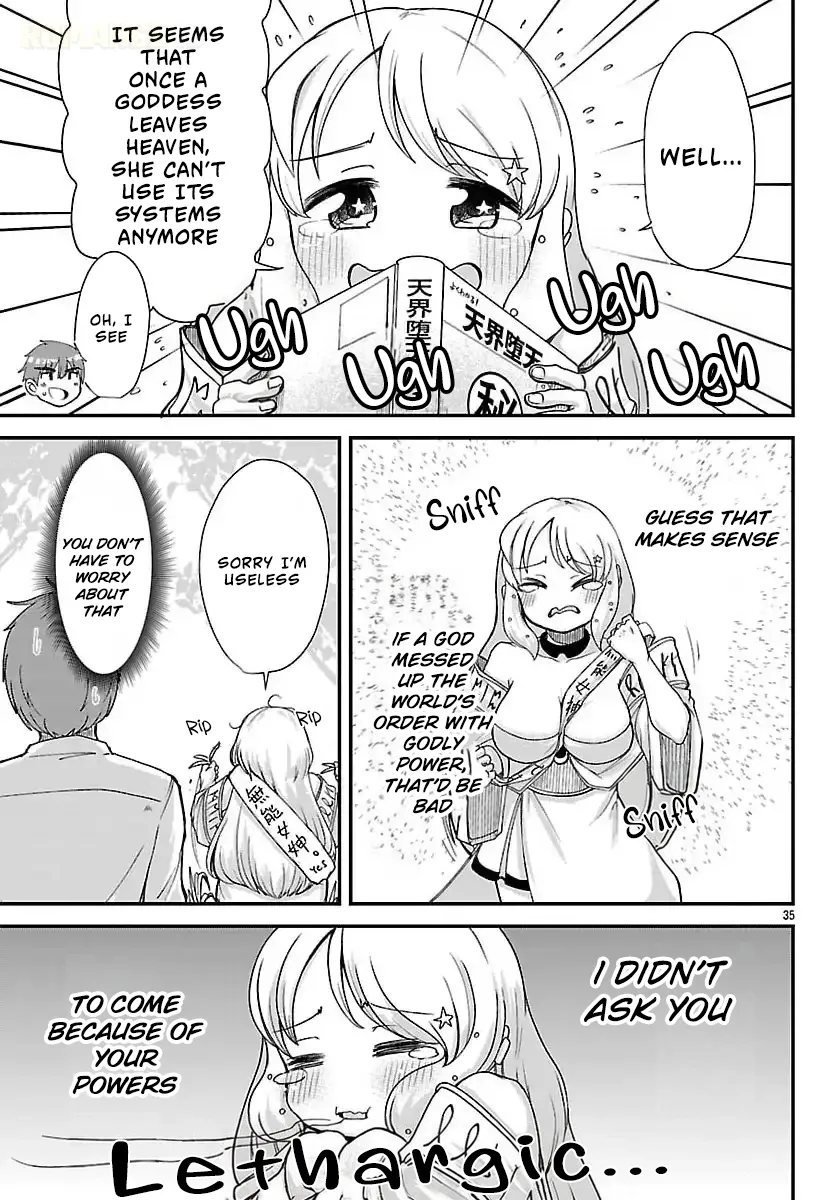 Marrying a Goddess and Living as Newlyweds in Another World Chapter 1 page 36 - 