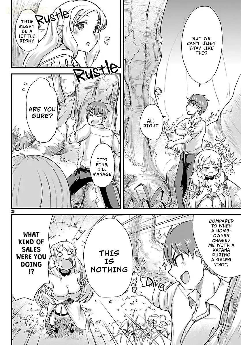 Marrying a Goddess and Living as Newlyweds in Another World Chapter 1 page 37 - 