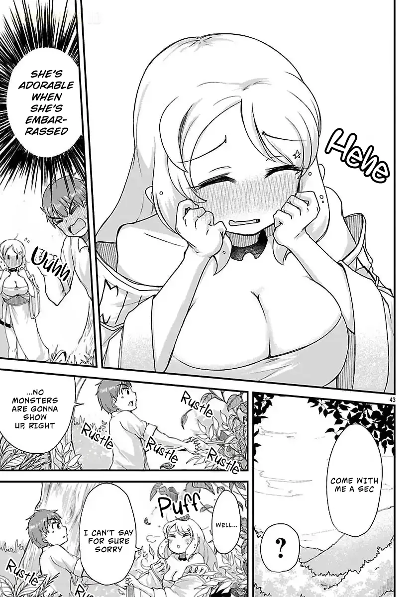 Marrying a Goddess and Living as Newlyweds in Another World Chapter 1 page 43 - 