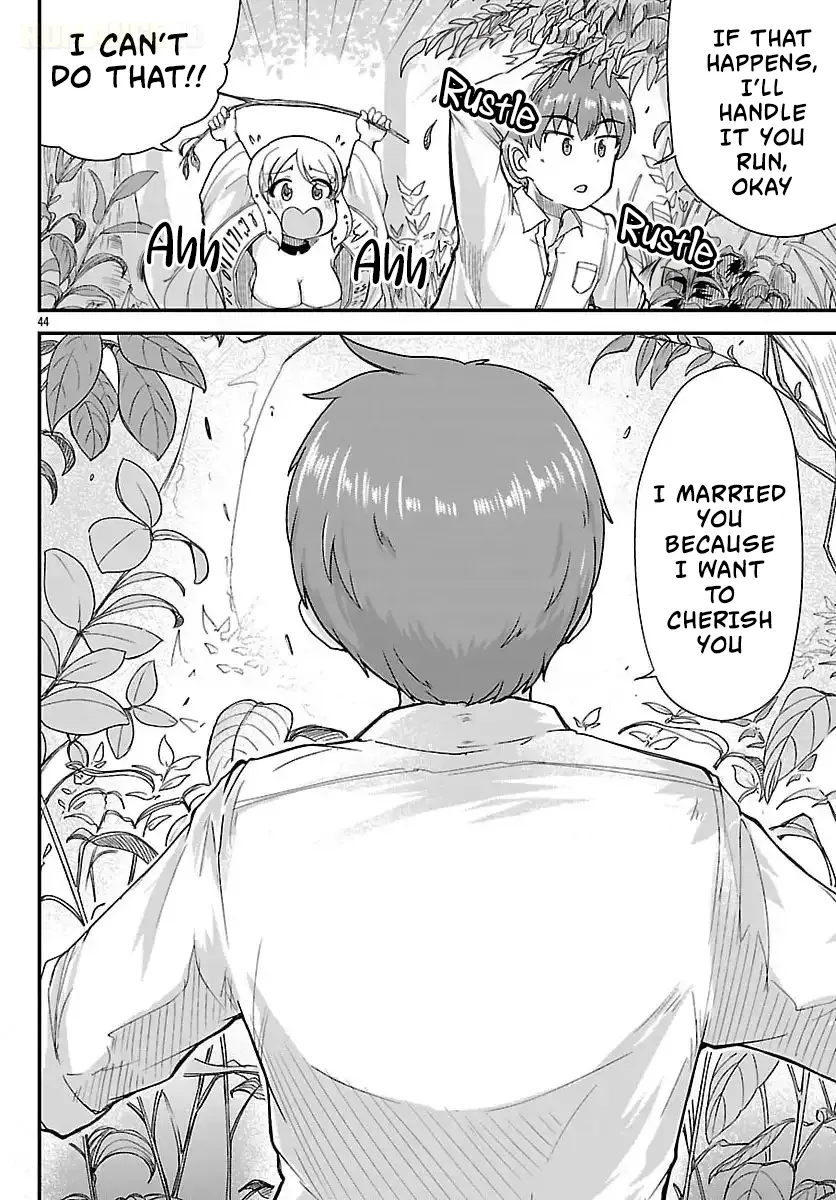 Marrying a Goddess and Living as Newlyweds in Another World Chapter 1 page 44 - 