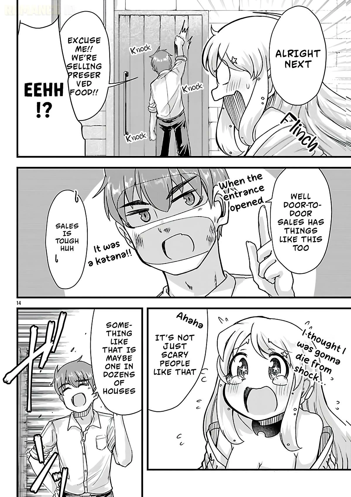 Marrying a Goddess and Living as Newlyweds in Another World Chapter 10 page 16 - 