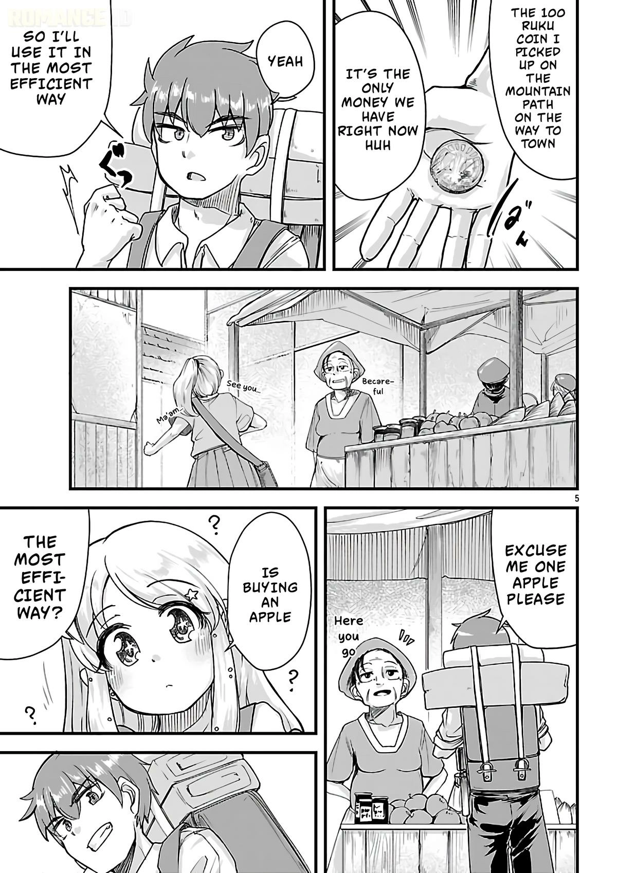 Marrying a Goddess and Living as Newlyweds in Another World Chapter 10 page 7 - 