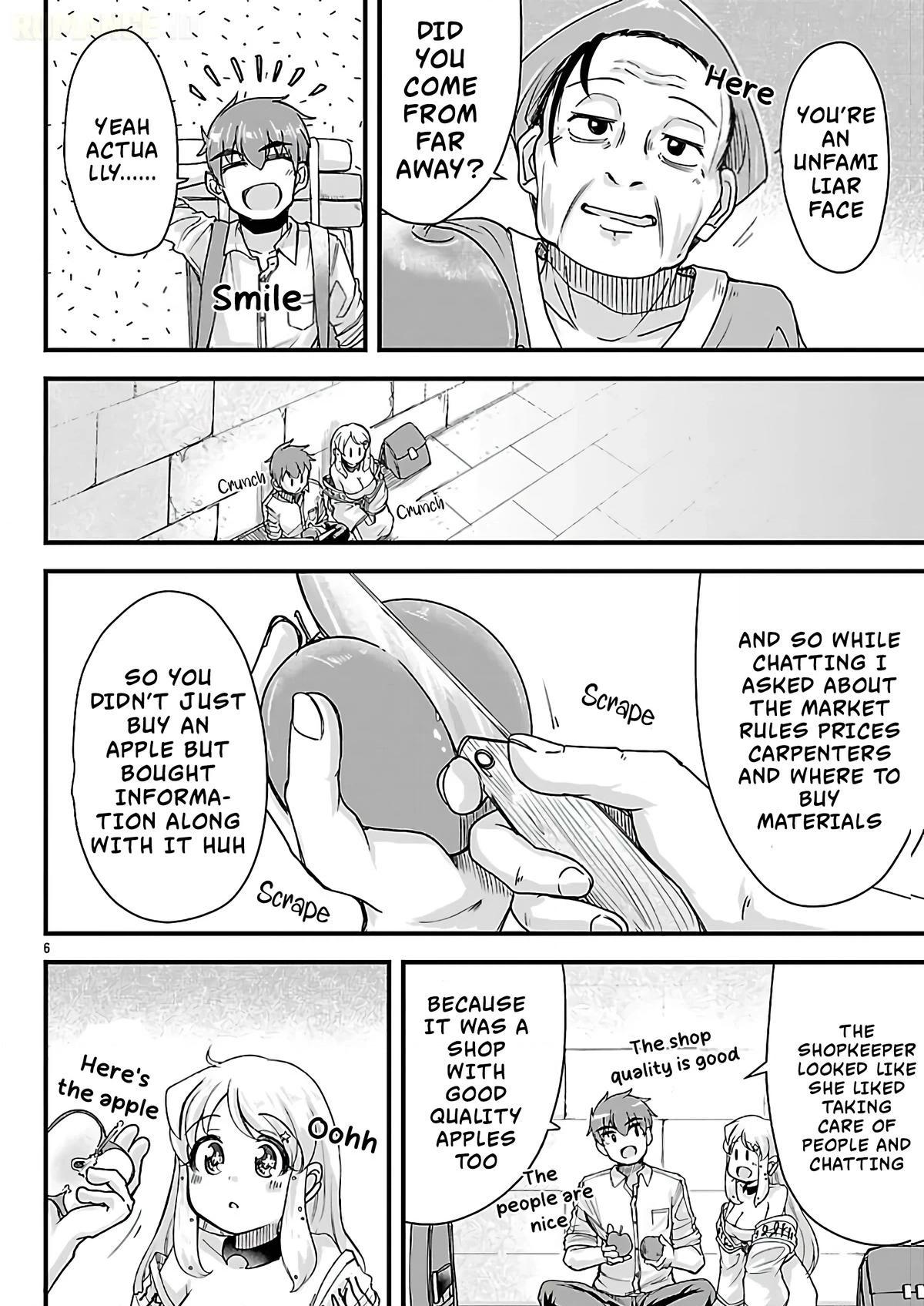 Marrying a Goddess and Living as Newlyweds in Another World Chapter 10 page 8 - 