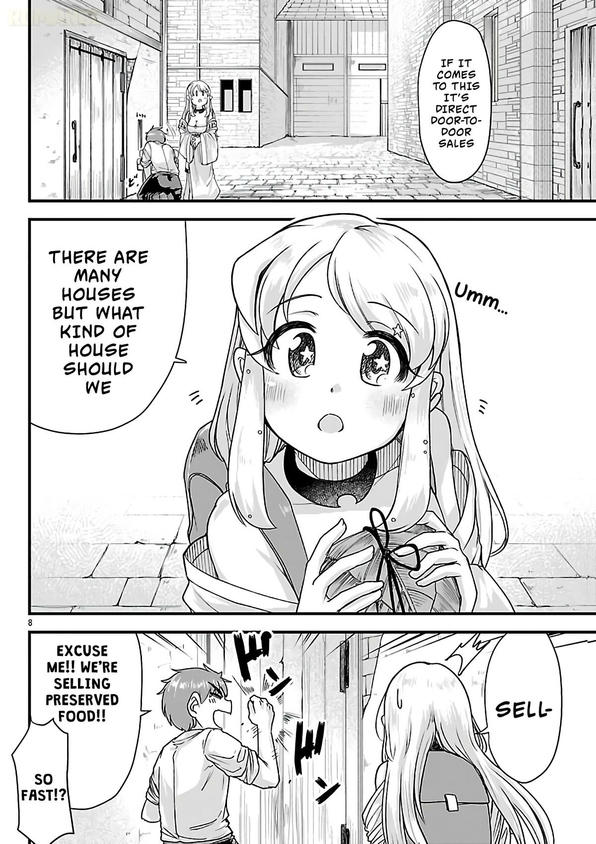 Marrying a Goddess and Living as Newlyweds in Another World Chapter 10 page 10 - 