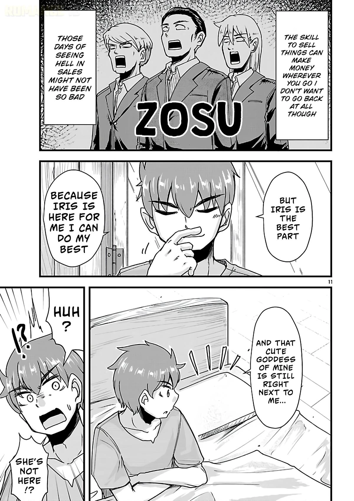 Marrying a Goddess and Living as Newlyweds in Another World Chapter 11 page 12 - 