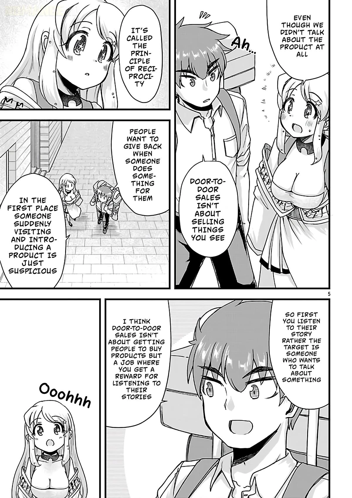 Marrying a Goddess and Living as Newlyweds in Another World Chapter 11 page 6 - 