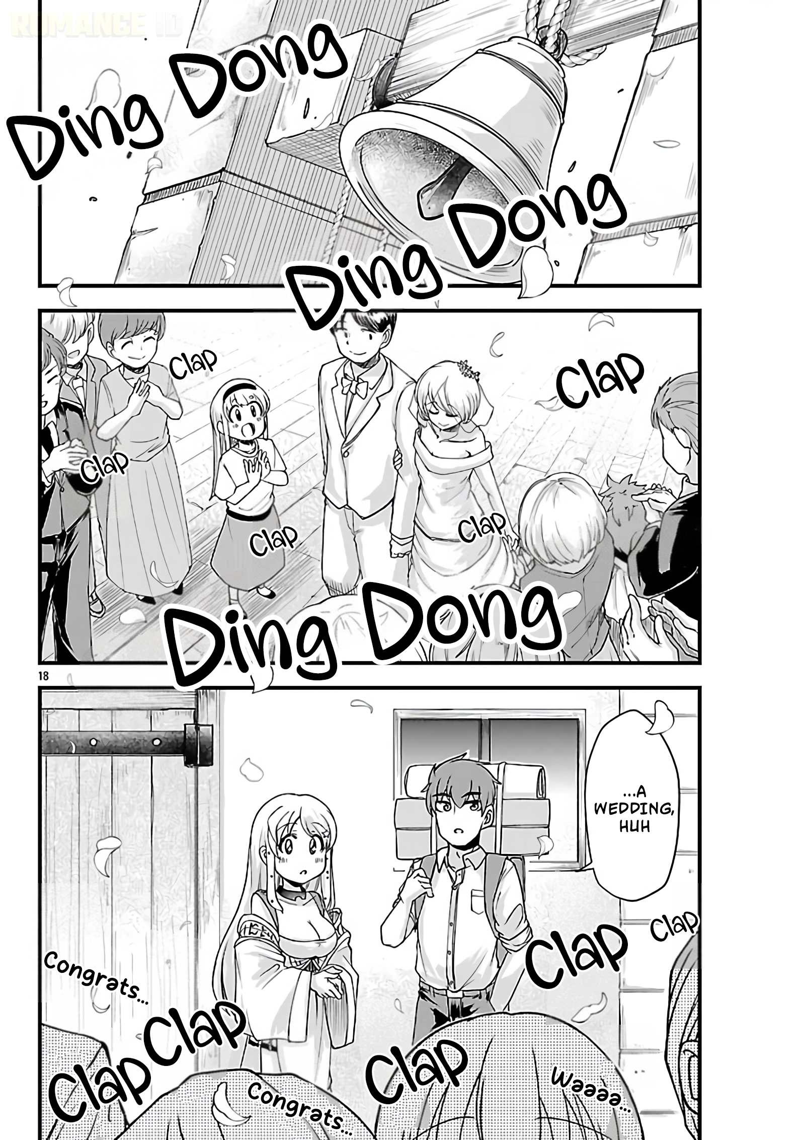 Marrying a Goddess and Living as Newlyweds in Another World Chapter 12 page 18 - 