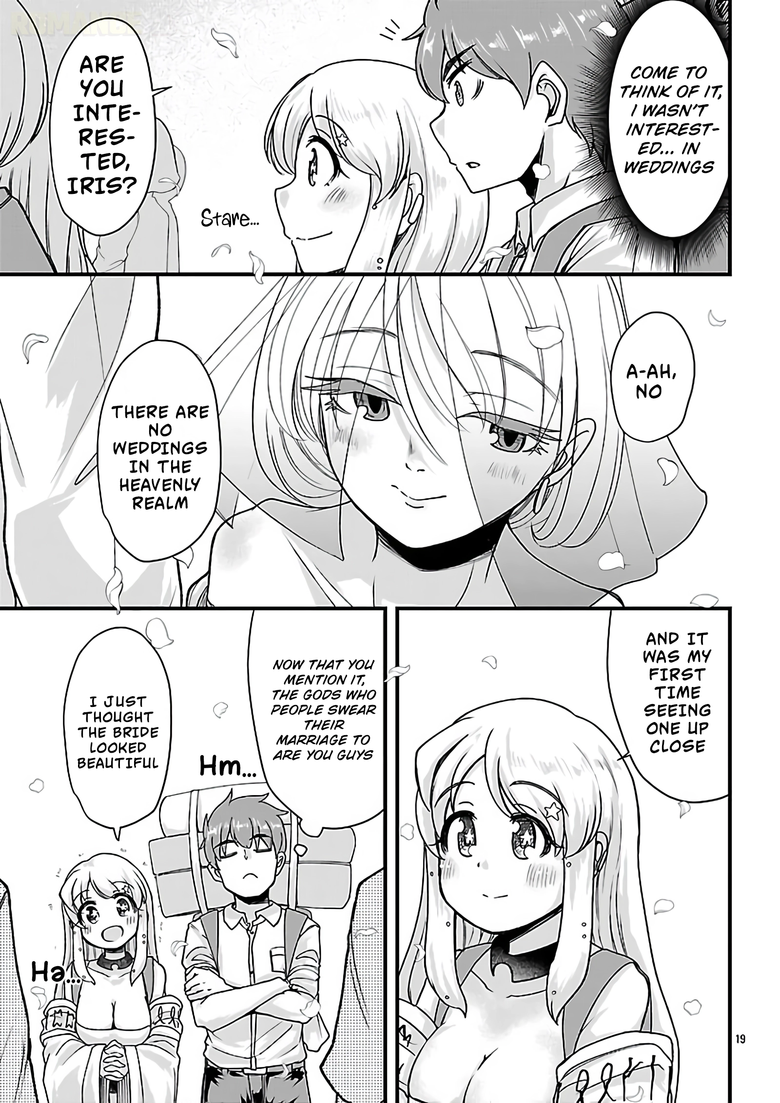 Marrying a Goddess and Living as Newlyweds in Another World Chapter 12 page 19 - 