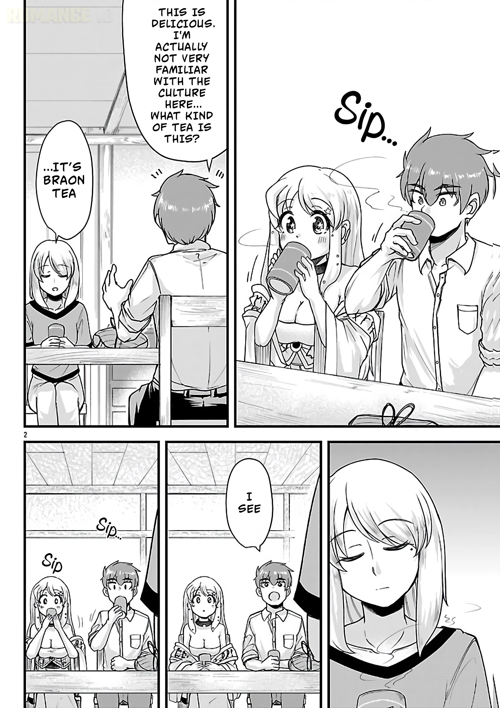 Marrying a Goddess and Living as Newlyweds in Another World Chapter 12 page 3 - 