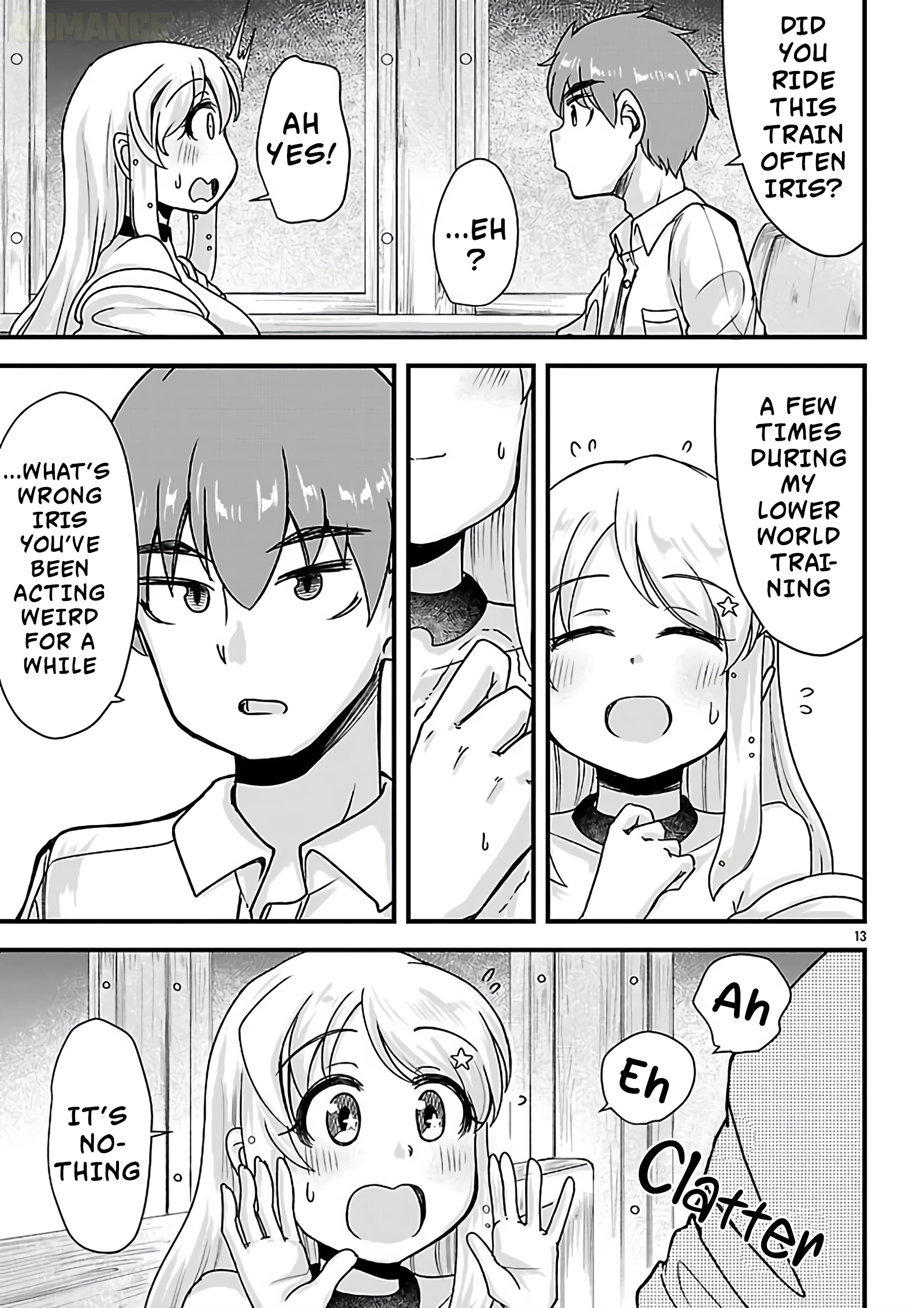 Marrying a Goddess and Living as Newlyweds in Another World Chapter 13 page 14 - 
