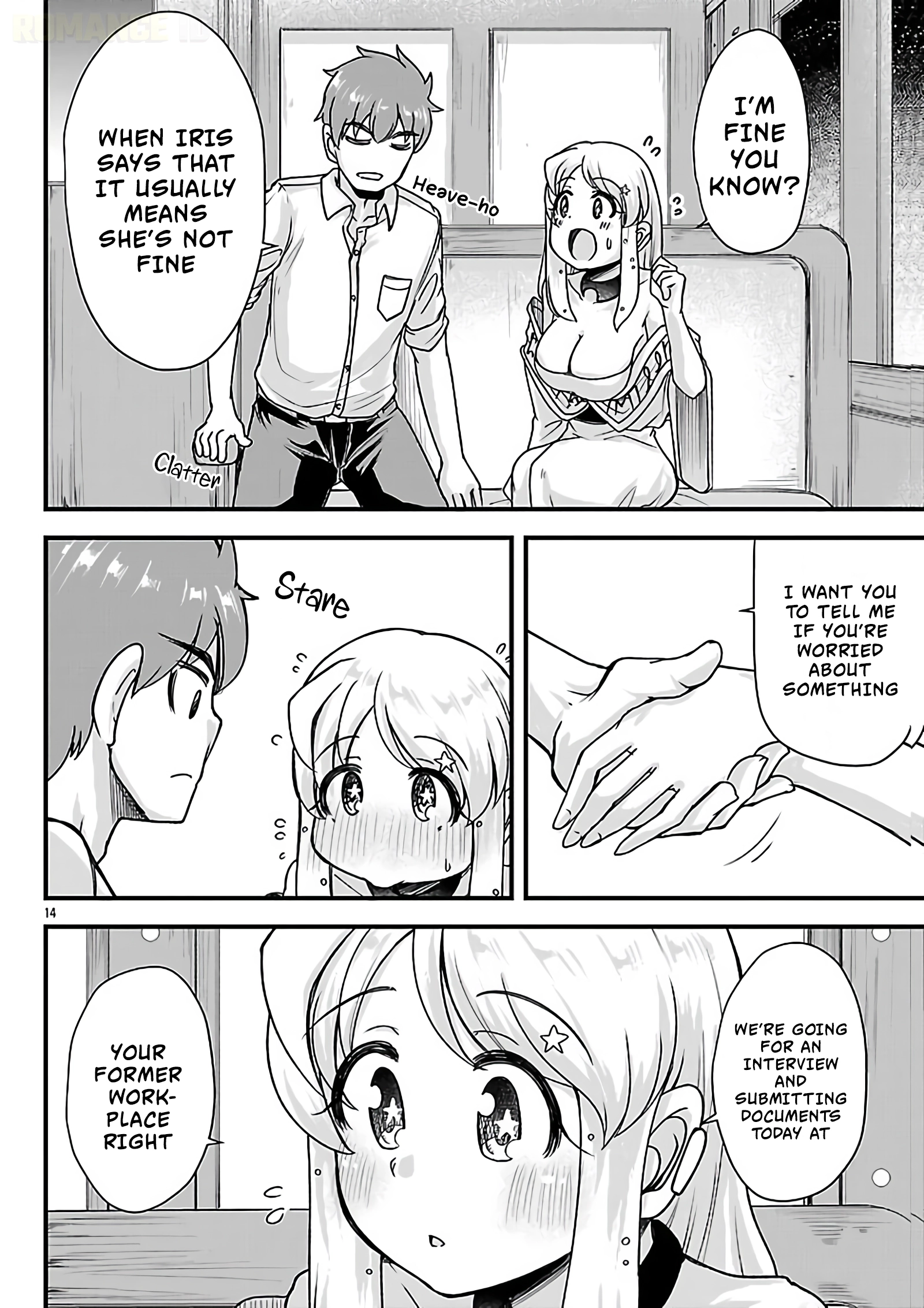 Marrying a Goddess and Living as Newlyweds in Another World Chapter 13 page 15 - 
