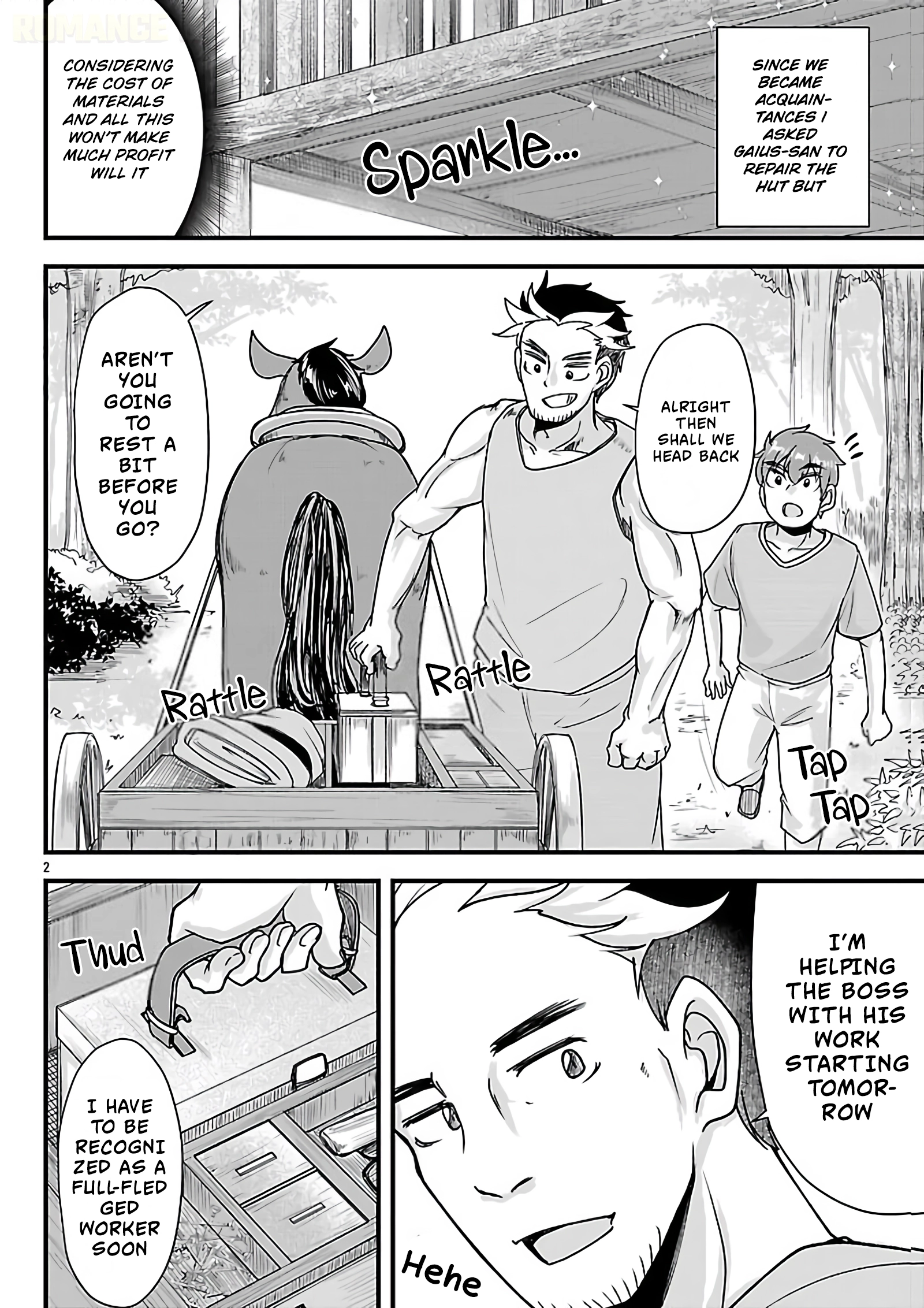 Marrying a Goddess and Living as Newlyweds in Another World Chapter 13 page 3 - 