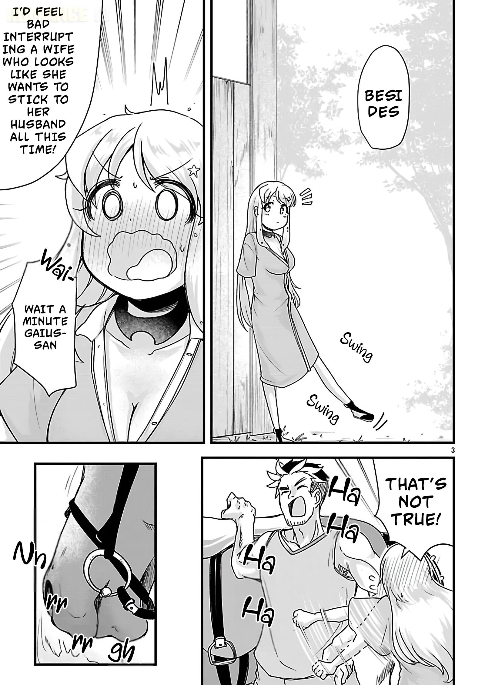 Marrying a Goddess and Living as Newlyweds in Another World Chapter 13 page 4 - 