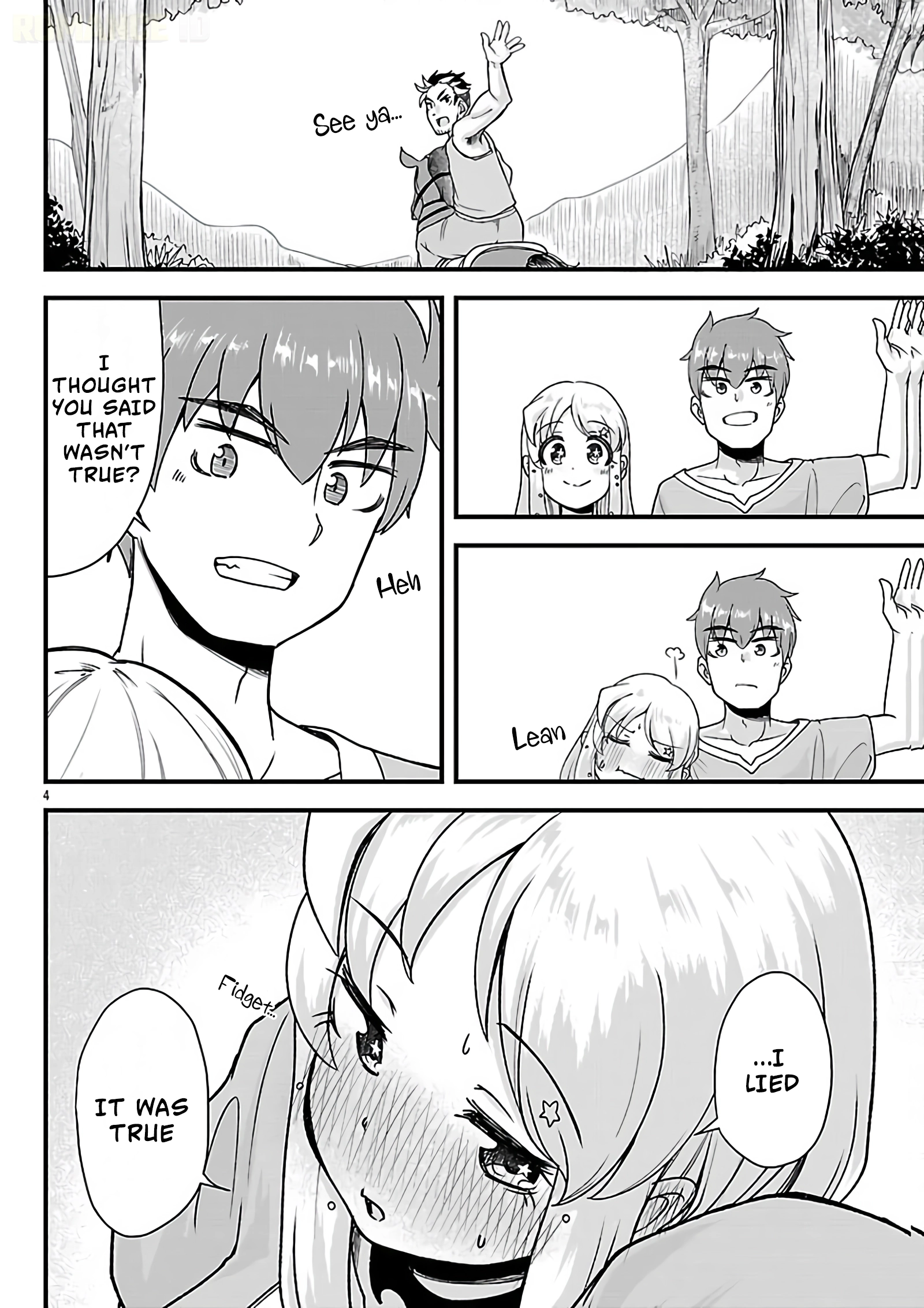 Marrying a Goddess and Living as Newlyweds in Another World Chapter 13 page 5 - 