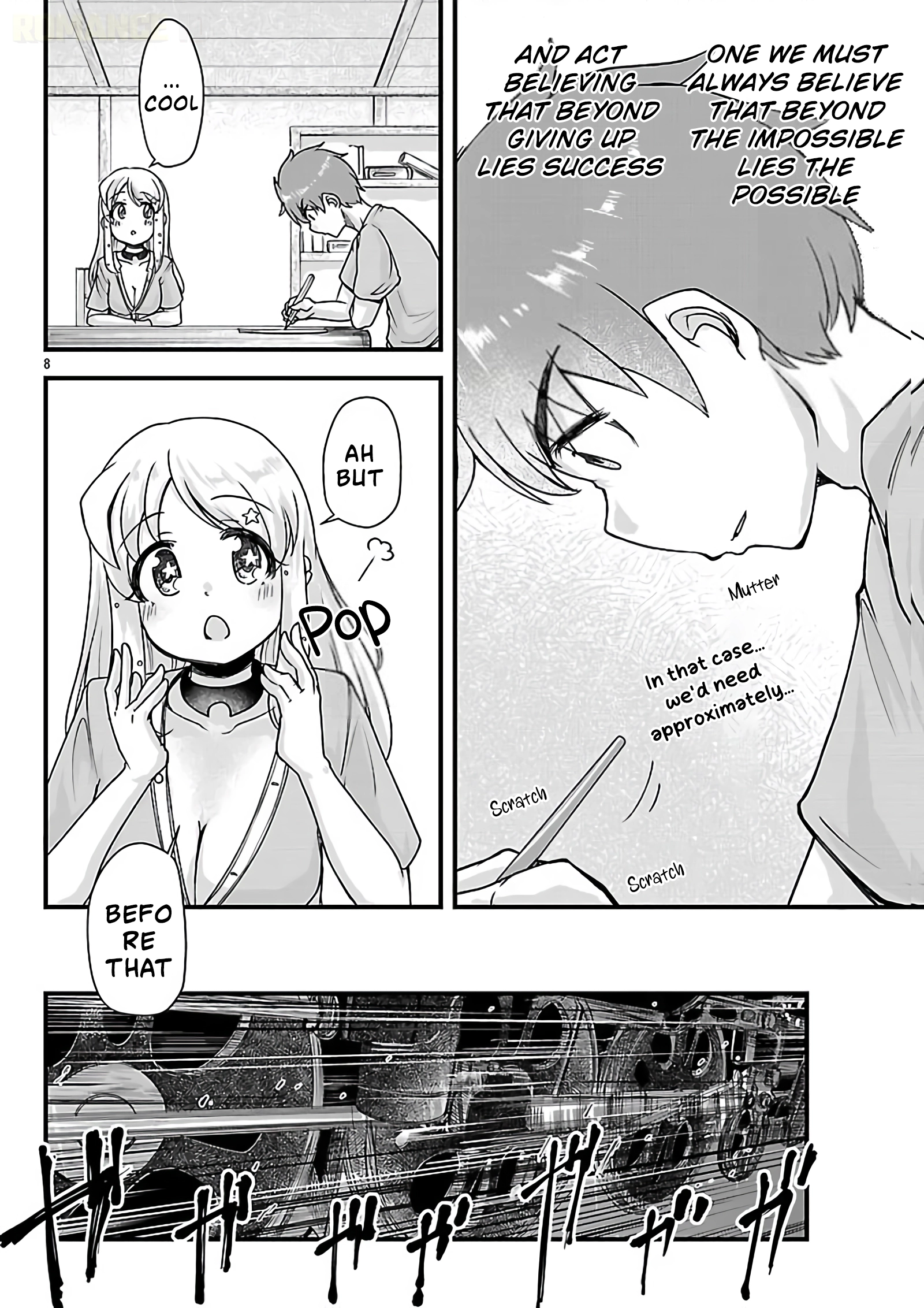 Marrying a Goddess and Living as Newlyweds in Another World Chapter 13 page 9 - 