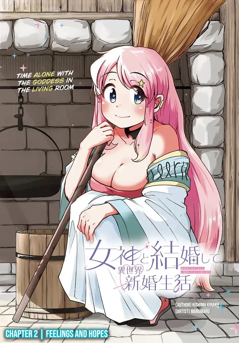 Marrying a Goddess and Living as Newlyweds in Another World Chapter 2 page 2 - 
