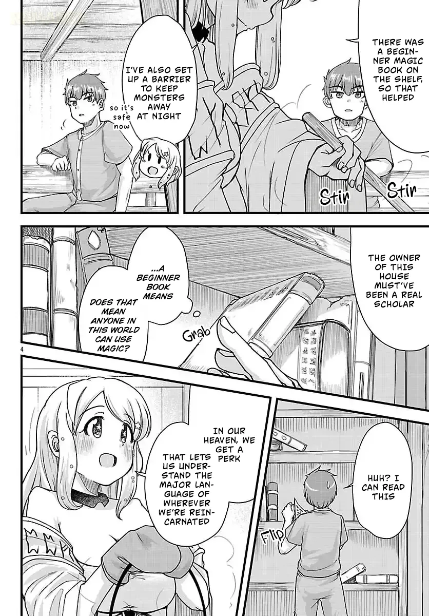 Marrying a Goddess and Living as Newlyweds in Another World Chapter 3 page 5 - 