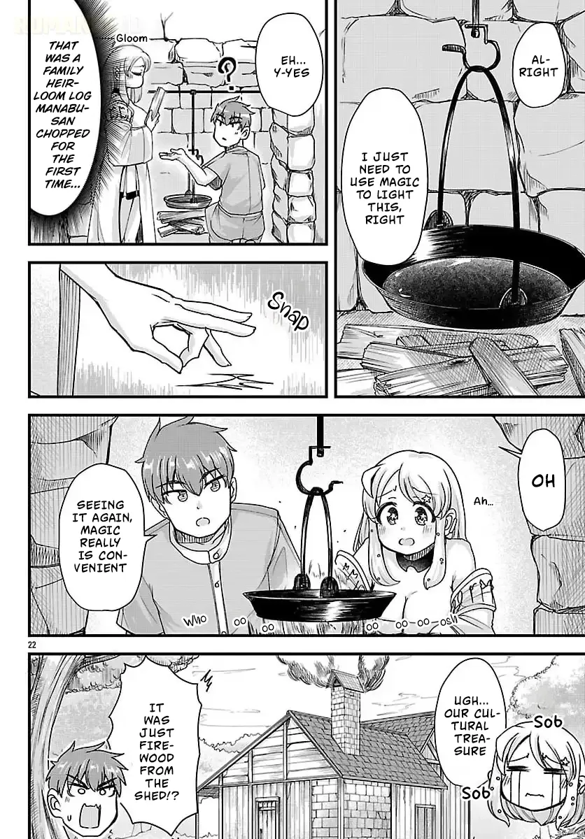 Marrying a Goddess and Living as Newlyweds in Another World Chapter 4 page 23 - 