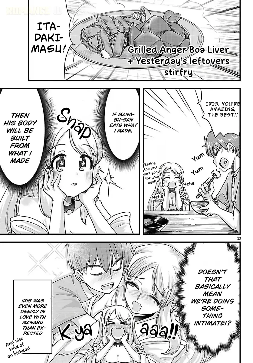 Marrying a Goddess and Living as Newlyweds in Another World Chapter 4 page 24 - 