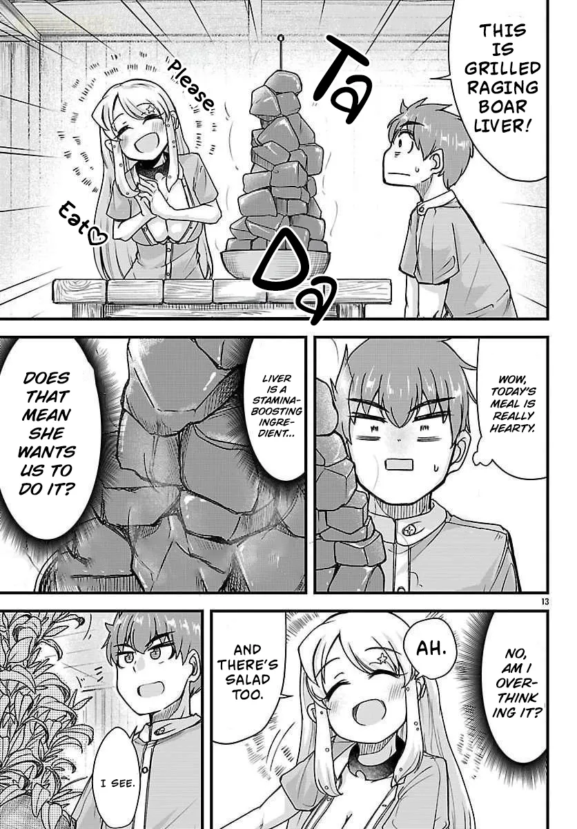 Marrying a Goddess and Living as Newlyweds in Another World Chapter 7 page 14 - 
