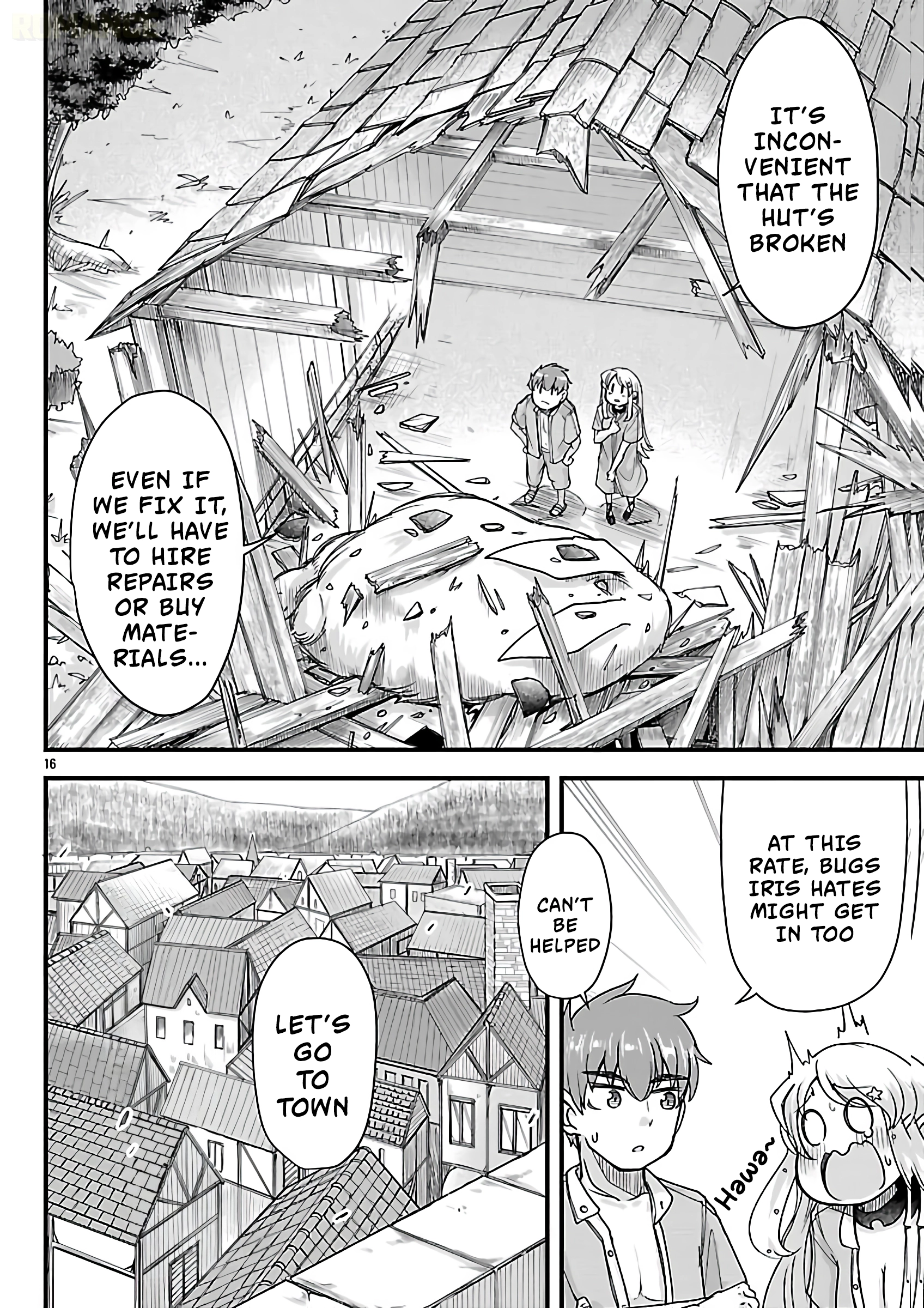 Marrying a Goddess and Living as Newlyweds in Another World Chapter 8 page 17 - 