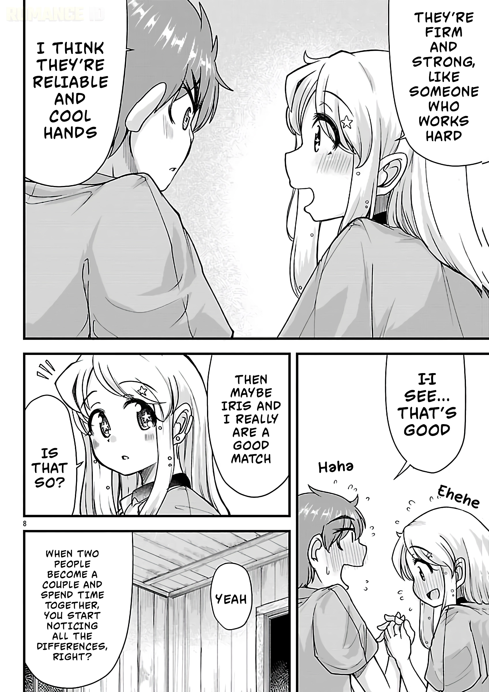 Marrying a Goddess and Living as Newlyweds in Another World Chapter 8 page 9 - 