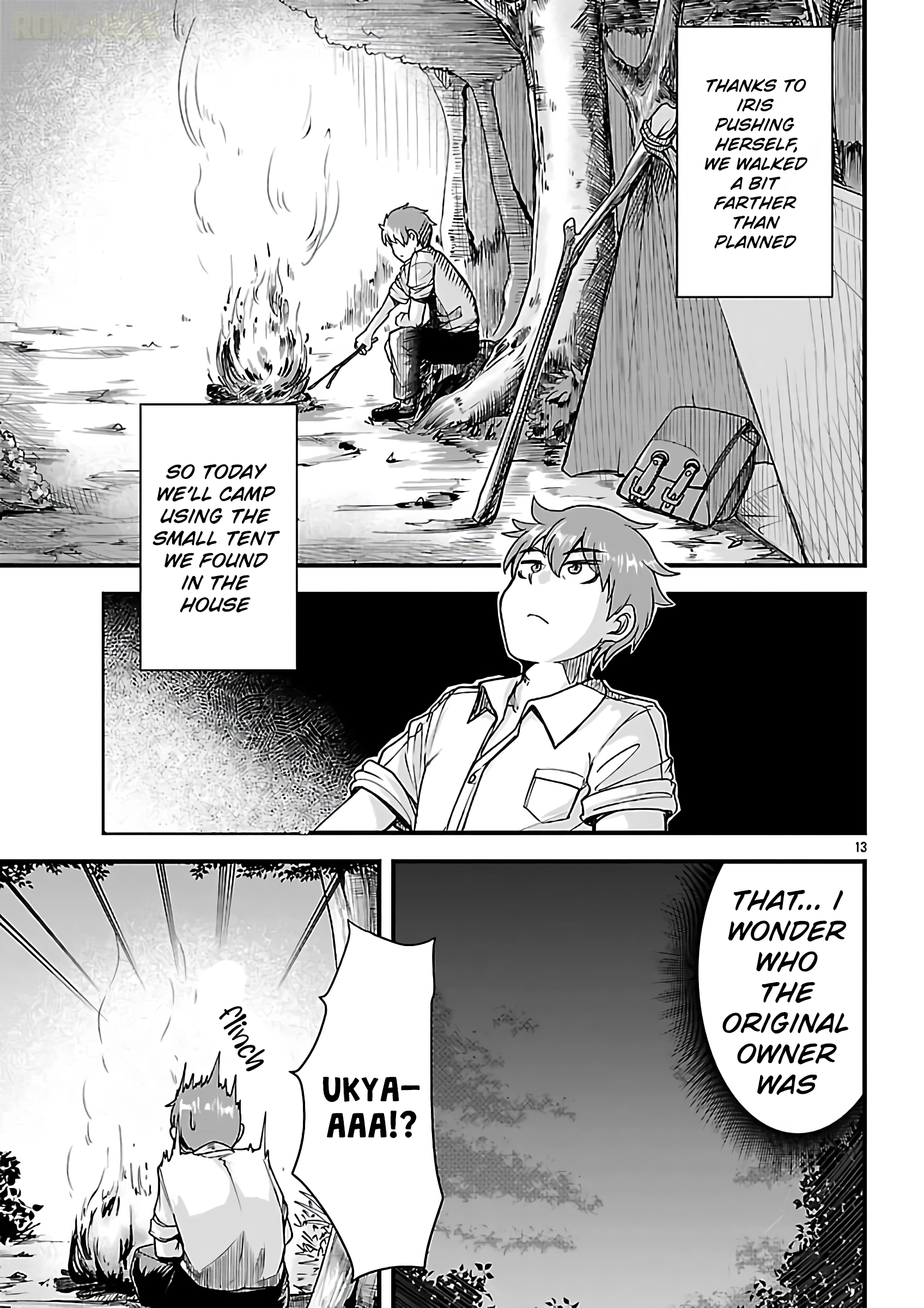 Marrying a Goddess and Living as Newlyweds in Another World Chapter 9 page 14 - 