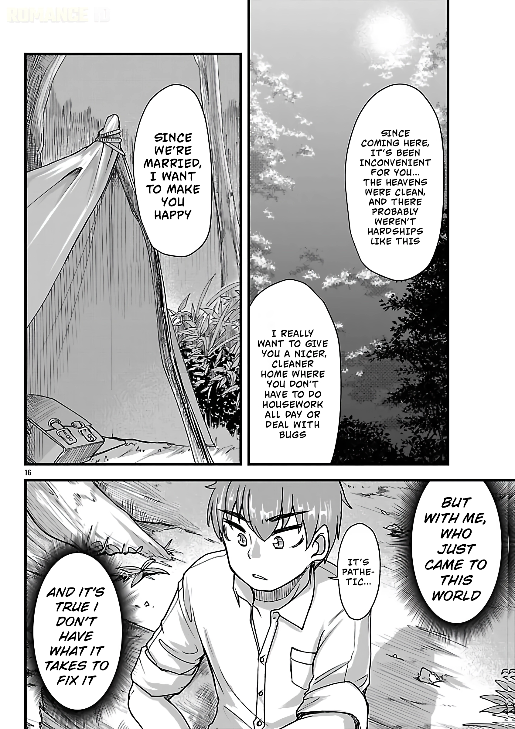 Marrying a Goddess and Living as Newlyweds in Another World Chapter 9 page 17 - 