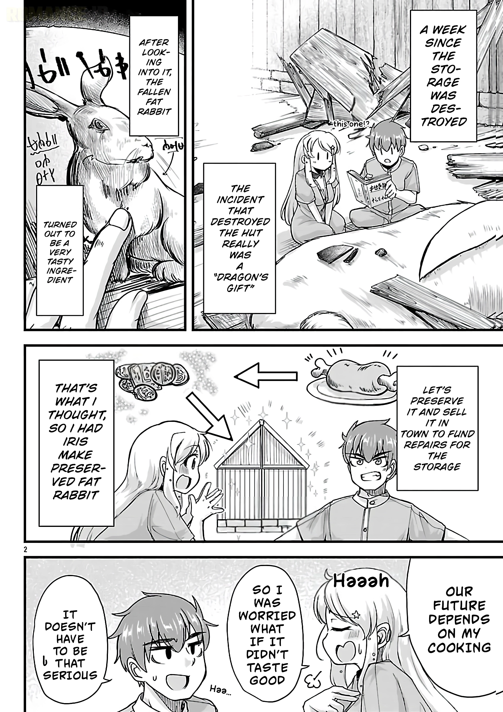 Marrying a Goddess and Living as Newlyweds in Another World Chapter 9 page 3 - 