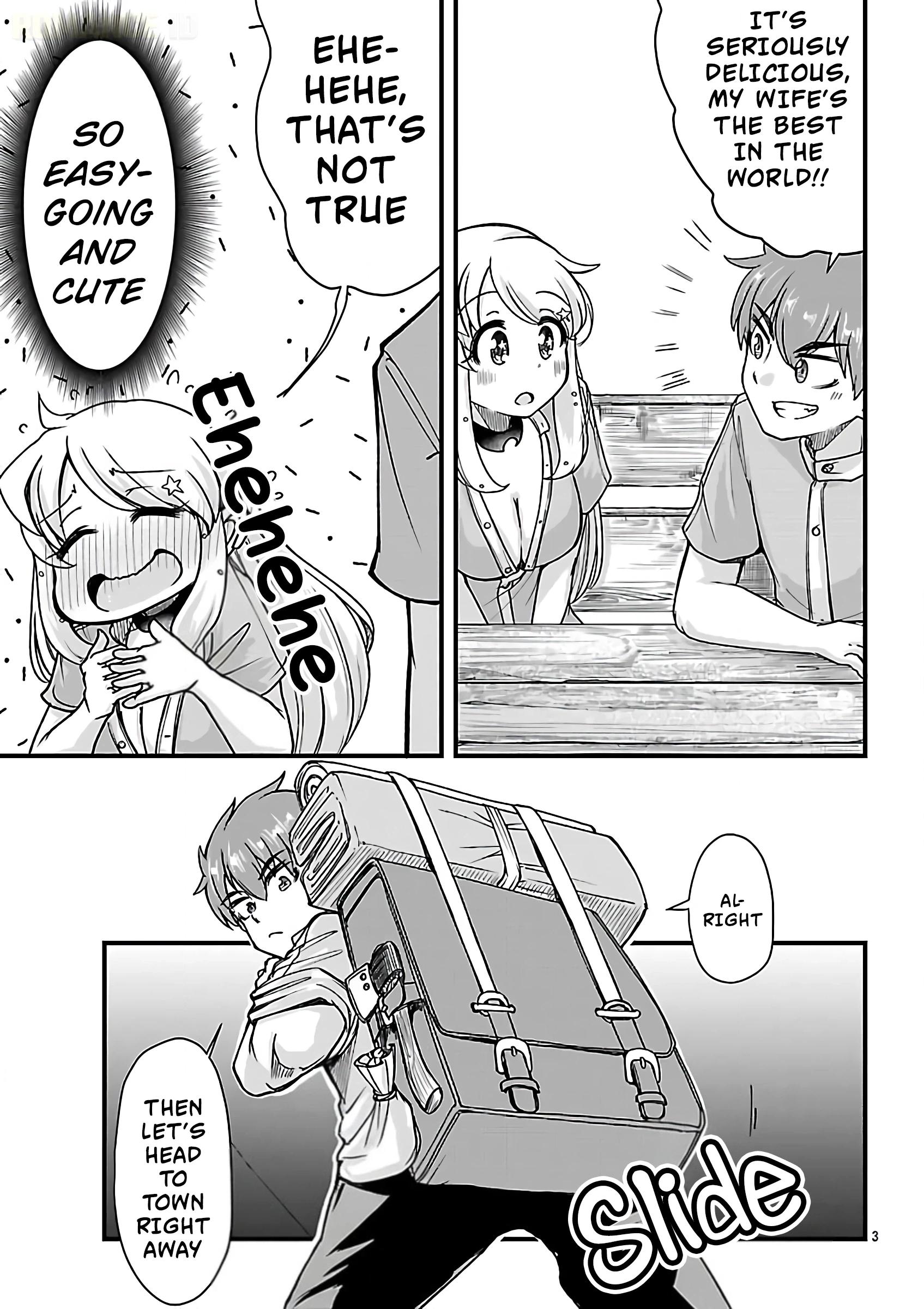 Marrying a Goddess and Living as Newlyweds in Another World Chapter 9 page 4 - 