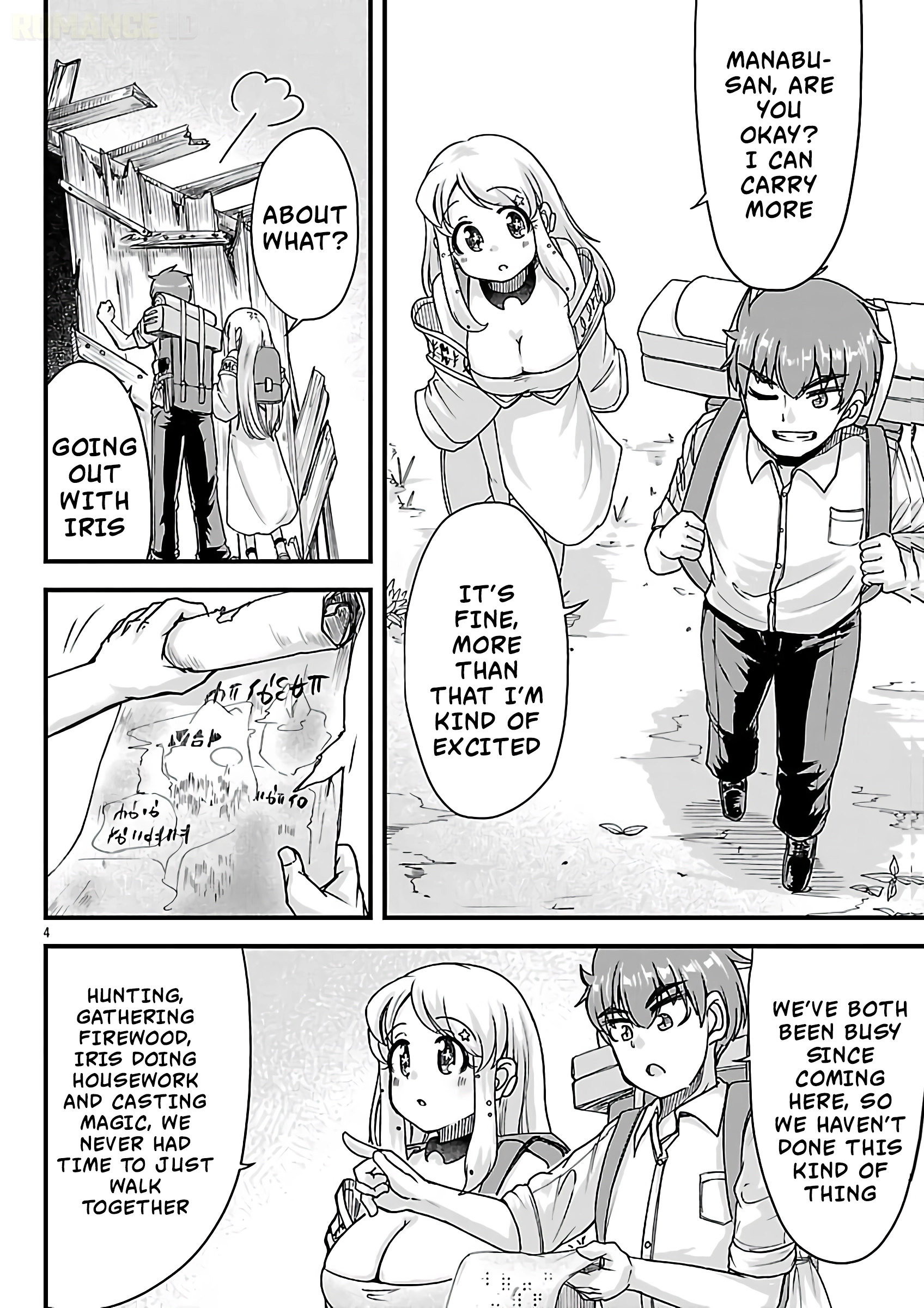 Marrying a Goddess and Living as Newlyweds in Another World Chapter 9 page 5 - 