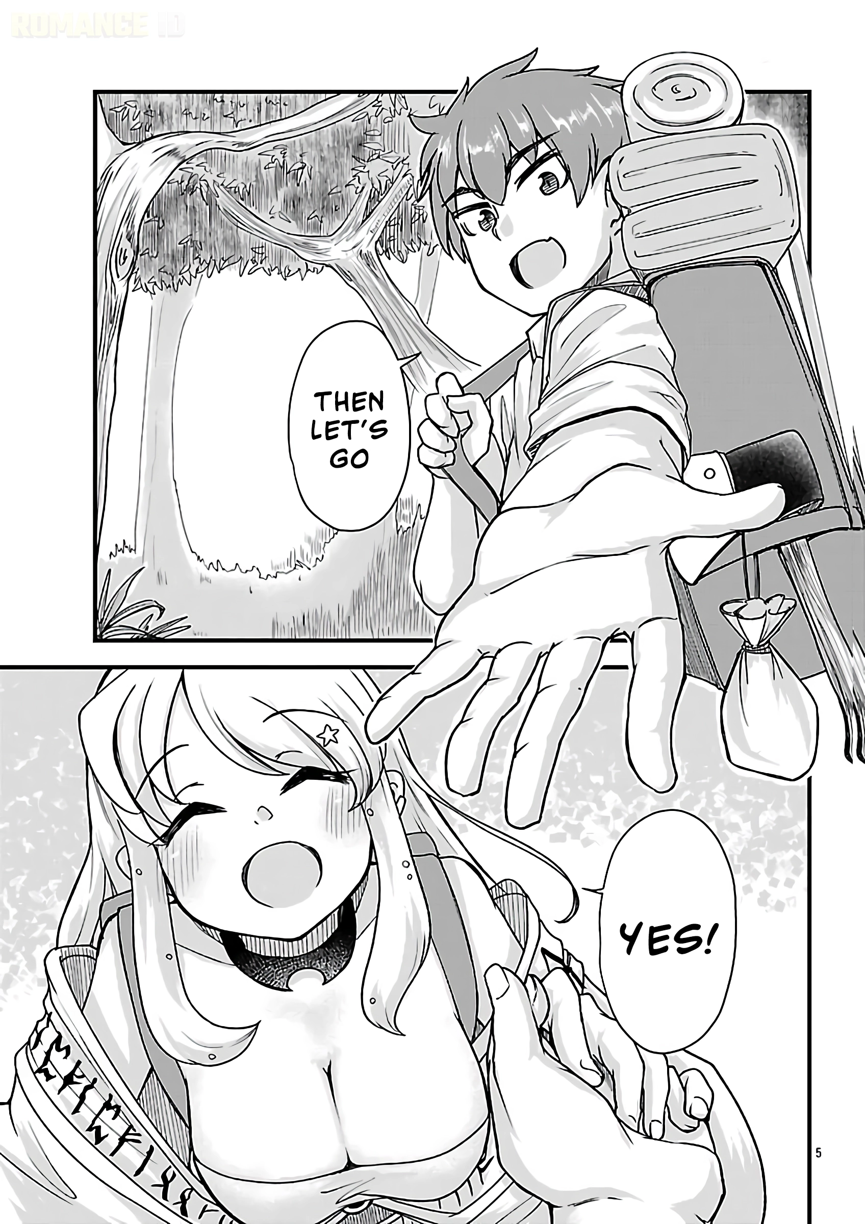 Marrying a Goddess and Living as Newlyweds in Another World Chapter 9 page 6 - 