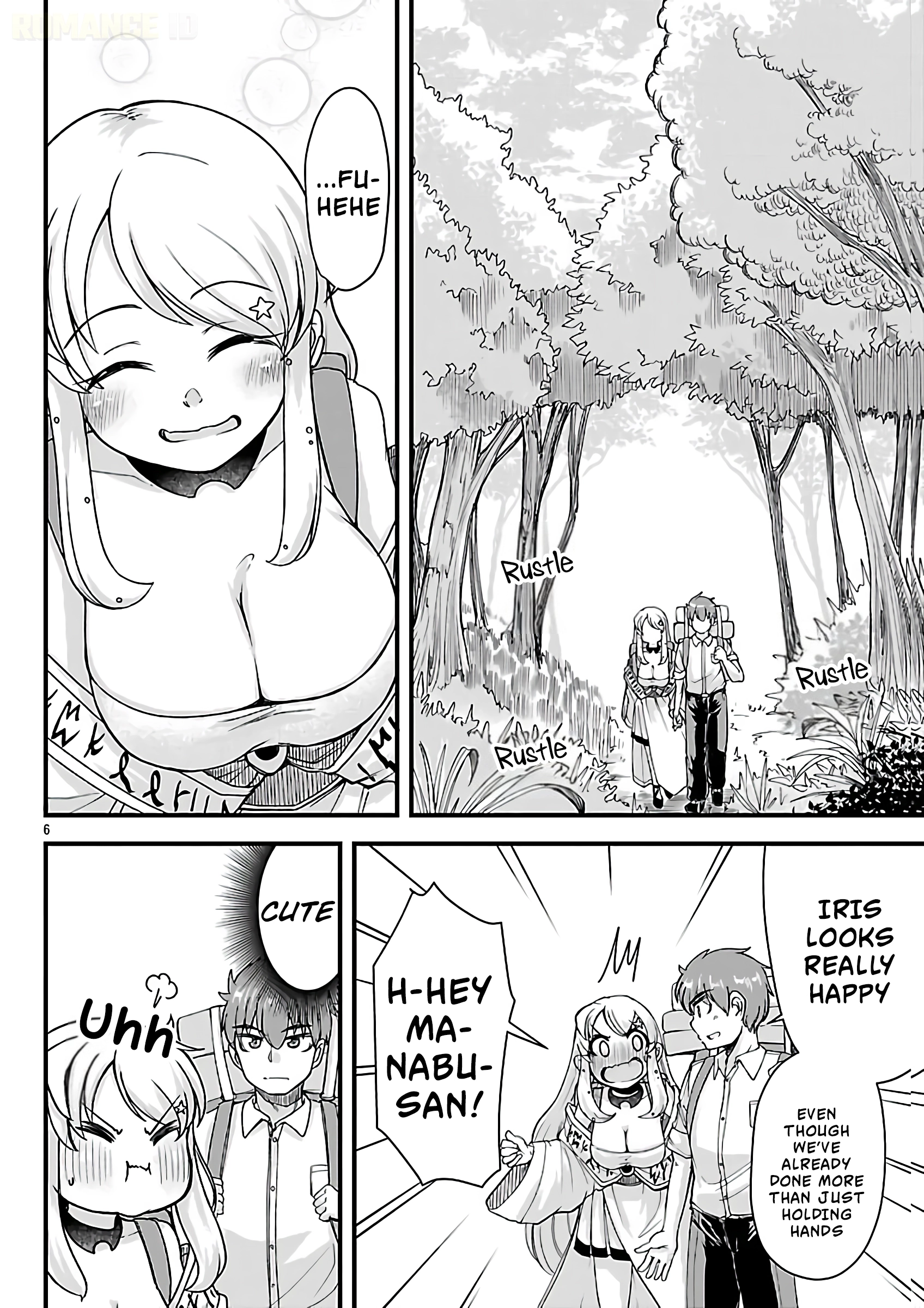Marrying a Goddess and Living as Newlyweds in Another World Chapter 9 page 7 - 