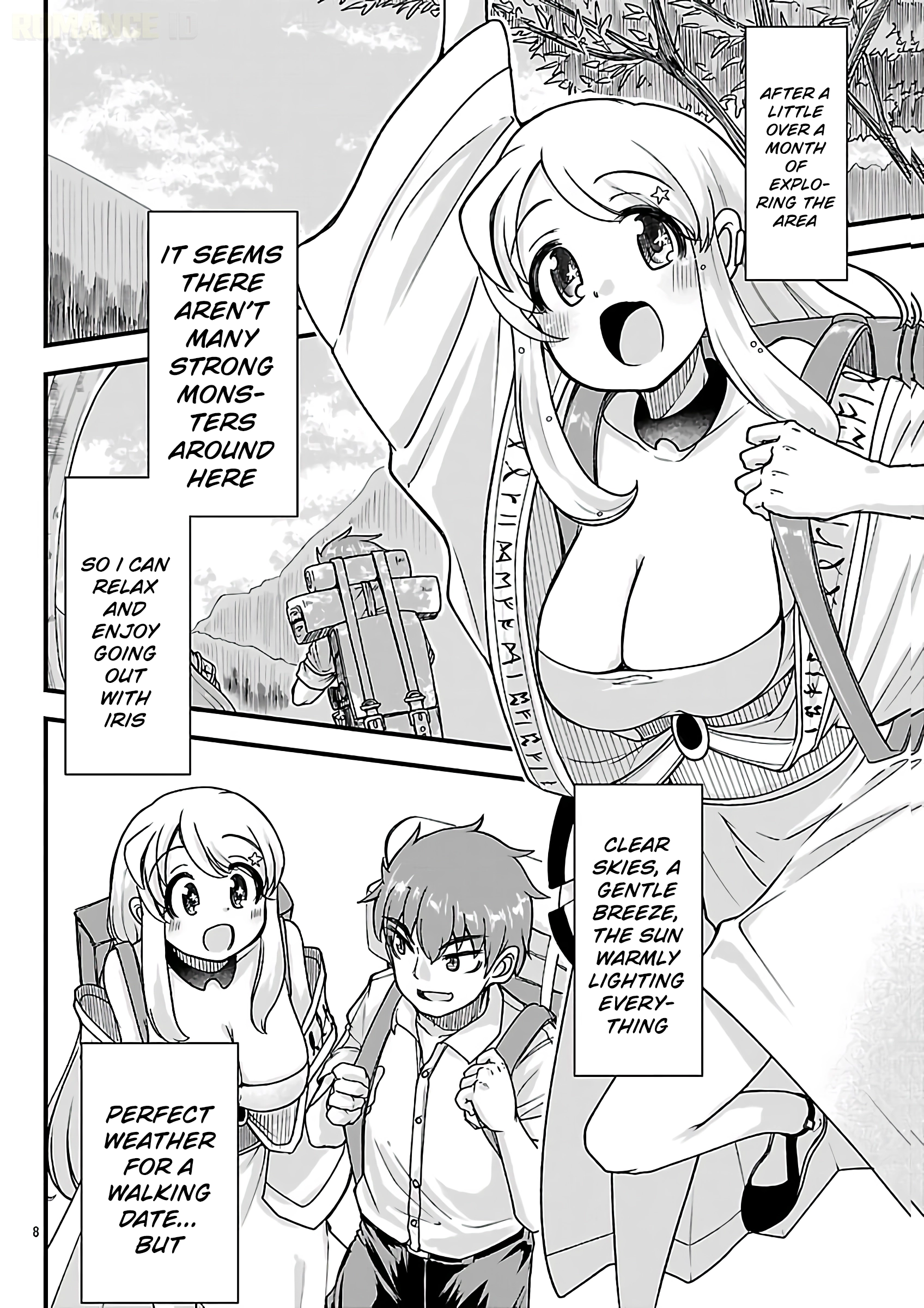 Marrying a Goddess and Living as Newlyweds in Another World Chapter 9 page 9 - 