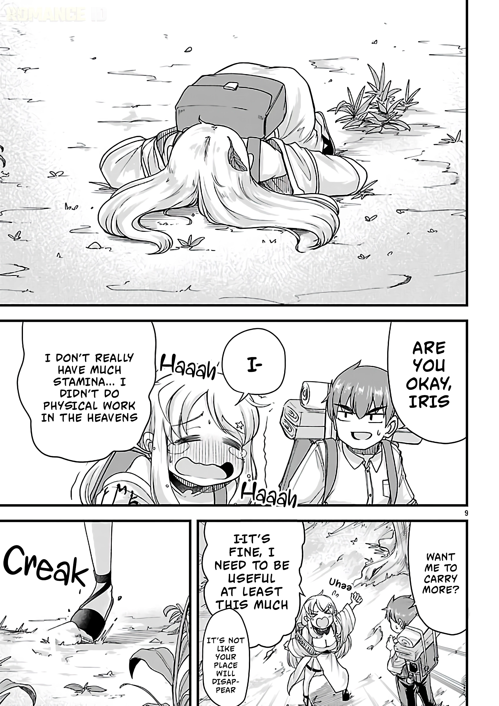 Marrying a Goddess and Living as Newlyweds in Another World Chapter 9 page 10 - 