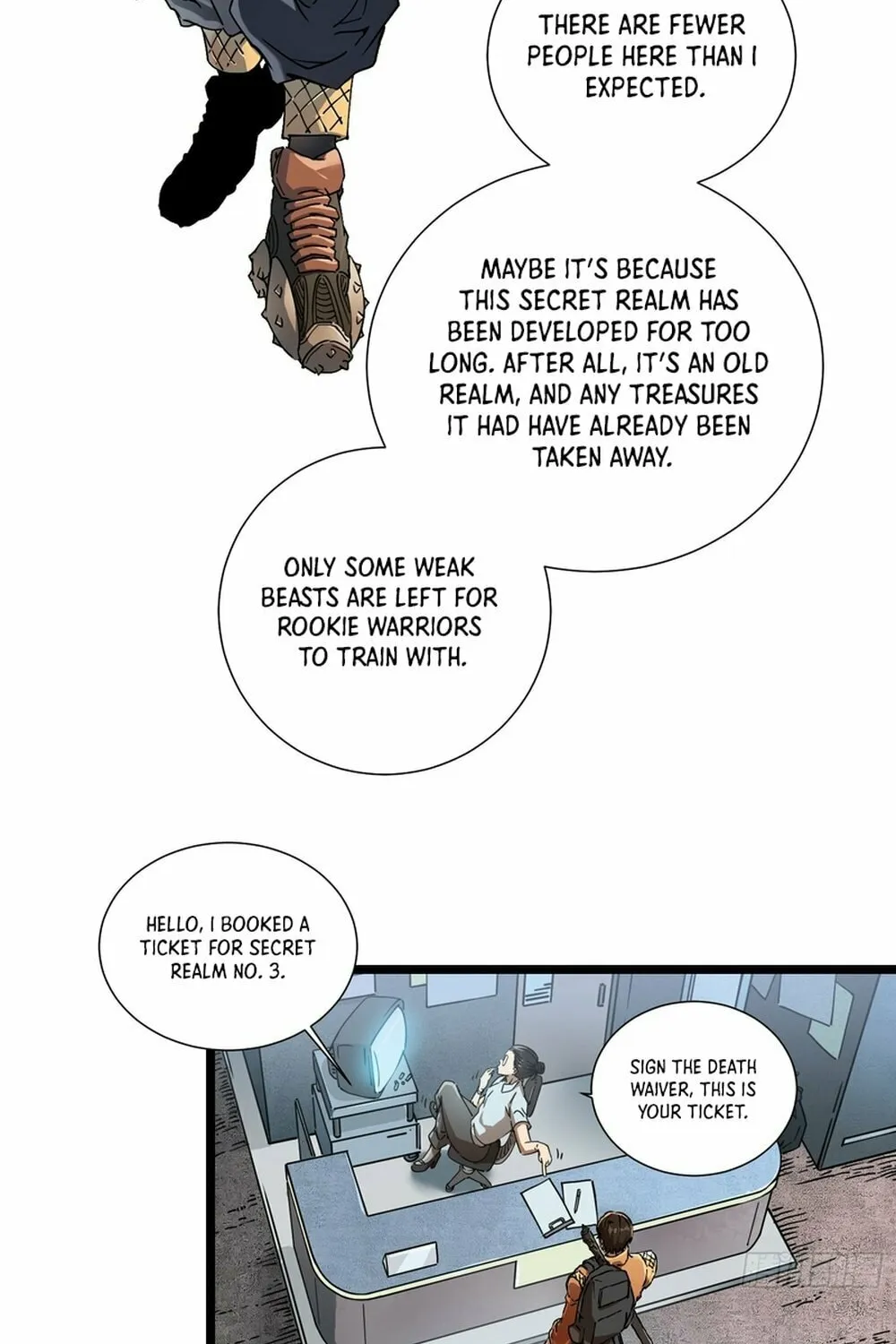 Martial Evolution: Start by Awakening the King of Monsters Chapter 2 page 56 - 