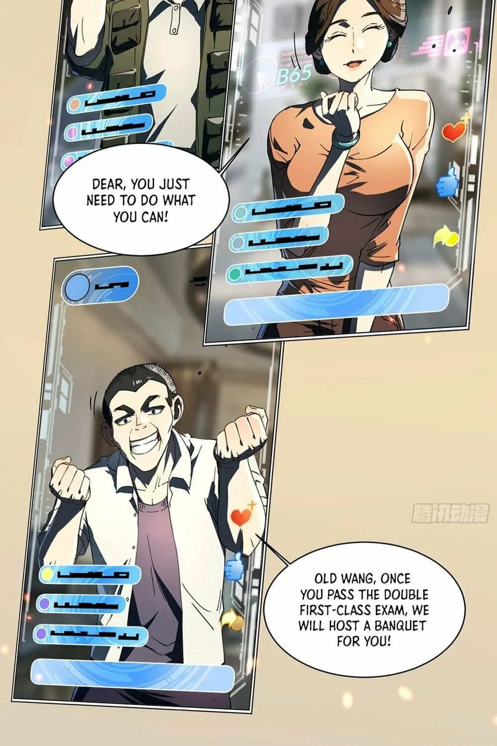 Martial Evolution: Start by Awakening the King of Monsters Chapter 5 page 56 - 