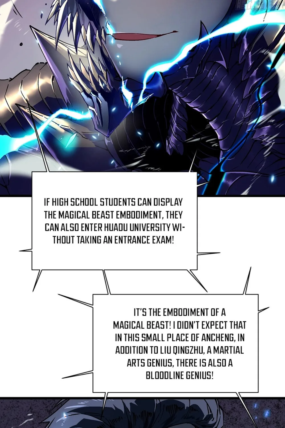 Martial Evolution: Start by Awakening the King of Monsters Chapter 7 page 58 - 