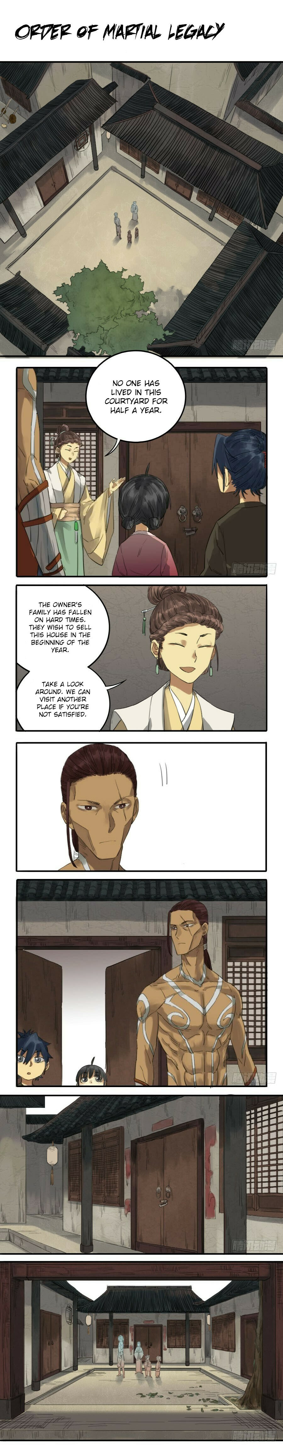 Martial Inheritance Chapter 11 page 1 - 