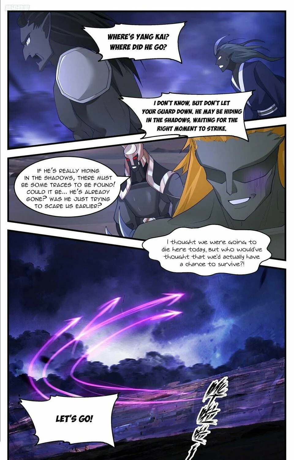 Martial Peak (Colored) Chapter 3482 page 11 - 