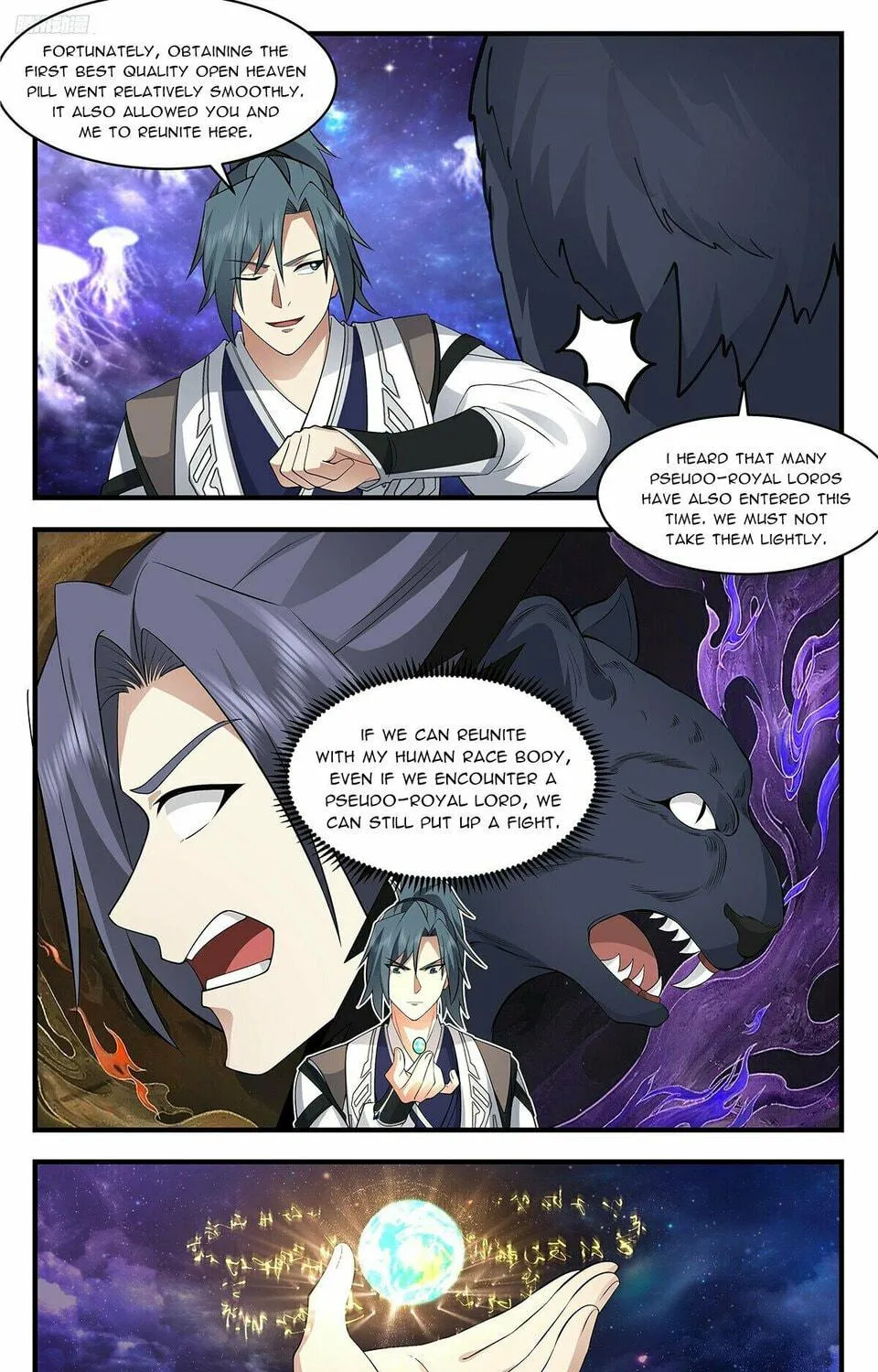 Martial Peak (Colored) Chapter 3517 page 5 - 
