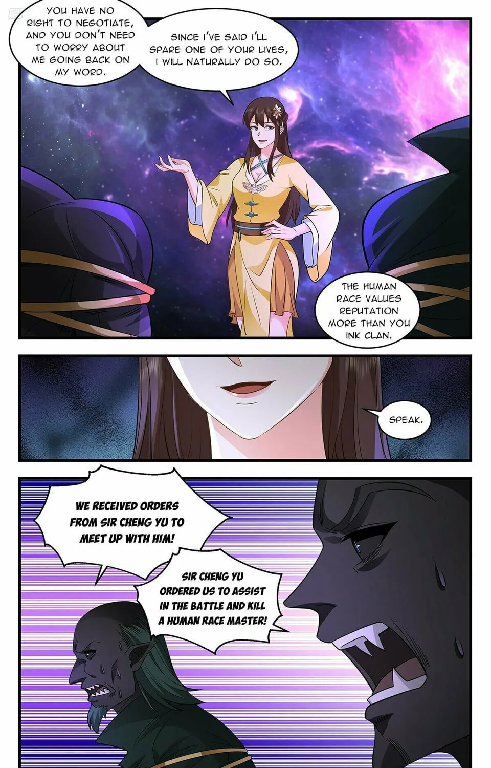 Martial Peak (Colored) Chapter 3560 page 3 - 