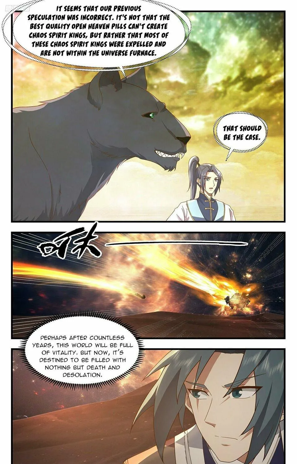 Martial Peak (Colored) Chapter 3610 page 5 - 