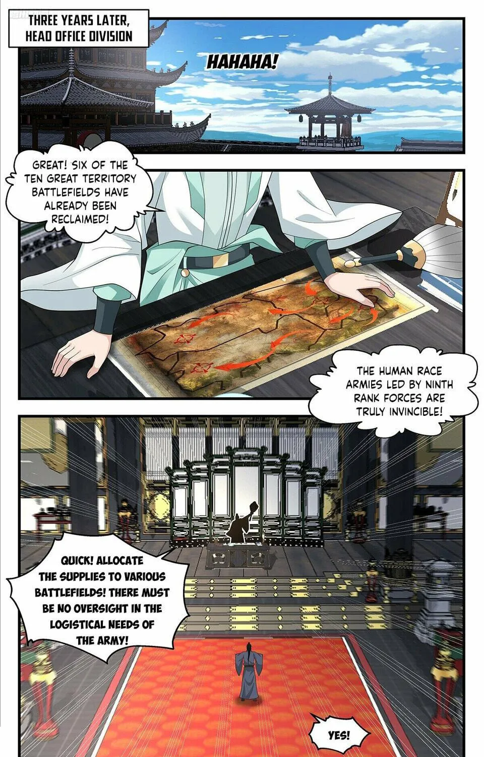 Martial Peak (Colored) Chapter 3611 page 11 - 