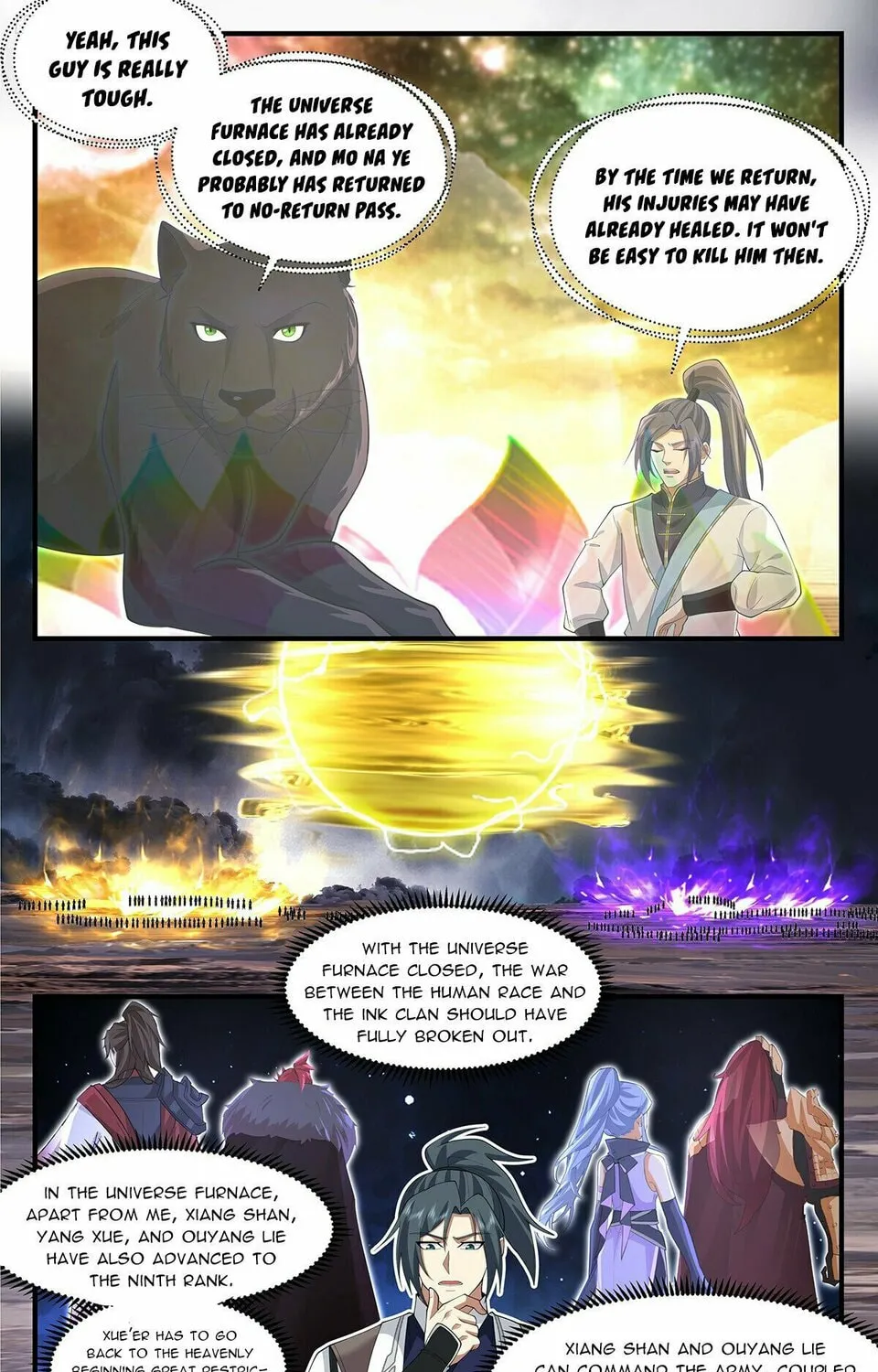 Martial Peak (Colored) Chapter 3611 page 3 - 